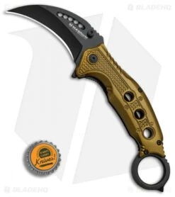 Boker Magnum Black Scorpion Liner Lock Karambit Knife (2.75" Black) 01MB713 -Boker Boker Magnum Black Scorpion BHQ 80853 er bottlecap