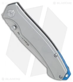 Boker Magnum Blue Steel Frame Lock Knife (3.25" Satin) 01SC986 -Boker Boker Magnum Blue Steel BHQ 80861 er spine