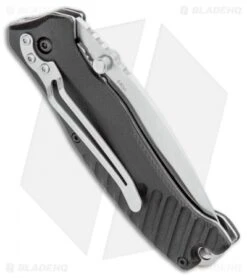 Boker Magnum Buddy Liner Lock Knife Black G-10 (3.25" Satin) -Boker Boker Magnum Buddy Manual Knife Black G 10 BHQ 94419 ns side