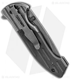 Boker Magnum Catilina Liner Lock Knife Black G-10 (3.25" Black) 01MB721 -Boker Boker Magnum Catilina LL Black G 10 Black 01MB721 BHQ 98575 jr side