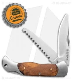 Boker Magnum Classic Hunter Slim Kids Lockback Knife (2.6" Satin) 01MB135 -Boker Boker Magnum Classic Hunter Slim Kids 01MB135 BHQ 136274 td size