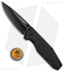 Boker Magnum Cluster Liner Lock Knife Black (3.375" Black) 01RY204 -Boker Boker Magnum Cluster LL Black Black 01RY204 BHQ 90324 jr bottlecap