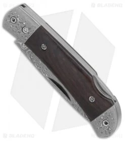 Boker Magnum Damascus Countess Lockback Knife Ebony (2.1" Damascus) 01MB049DAM -Boker Boker Magnum Damascus Countess BHQ 80864 er spine