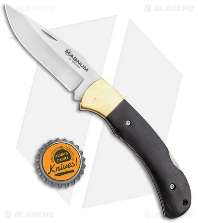 Boker Magnum Farmer's Friend Lockback Knife Sandalawood (3.2" Satin) 01SC073 4 Boker Magnum Farmer's Friend Lockback Knife Sandalawood (3.2" Satin) 01SC073 - Image 4