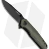 Boker Magnum Field Flipper Liner Lock Knife Micarta Green (2.9" Black) 01SC006