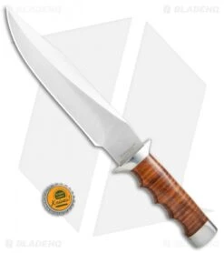 Boker Magnum Giant Bowie Fixed Blade Knife (8.125" Satin Plain) 02MB565 -Boker Boker Magnum Giant Bowie satin plain 02MB565 BHQ 13741 jr bottlecap