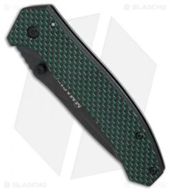 Boker Magnum Green Strike Frame Lock Knife LSCF/G-10 (3.3" Black SW) 01MB637 -Boker Boker Magnum Green Strike BHQ 80833 er spine