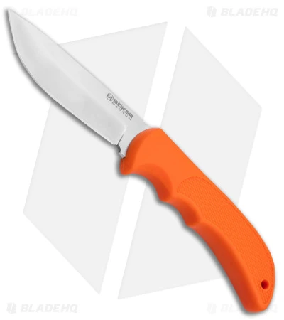 Boker Magnum HL Fixed Universal Drop Orange TPR (3.58" Satin) 02RY800 1 Boker Magnum HL Fixed Universal Drop Orange TPR (3.58" Satin) 02RY800