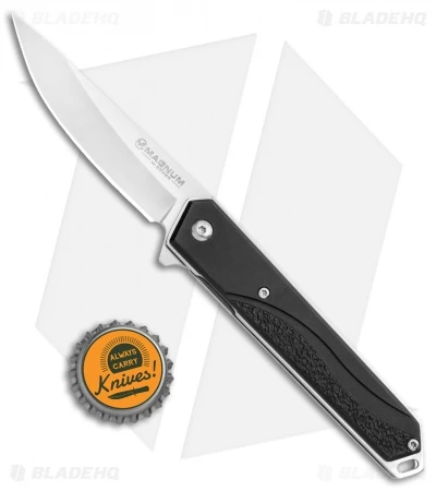 Boker Magnum Japanese Iris Liner Lock Knife Aluminum (3.25" Satin) 4 Boker Magnum Japanese Iris Liner Lock Knife Aluminum (3.25" Satin) - Image 4
