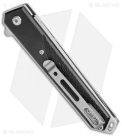 Boker Magnum Japanese Iris Liner Lock Knife Aluminum (3.25" Satin) 6 Boker Magnum Japanese Iris Liner Lock Knife Aluminum (3.25" Satin) -Boker Boker Magnum Japanese Iris LL Aluminum Satin 01RY322 BHQ 111615 jr side