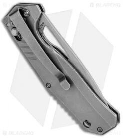 Boker Magnum K2 Ambi-Lock Folding Knife Gray (3.375" Stonewash) 01RY848 -Boker Boker Magnum K2 Ambi Lock Gray SW 01RY848 BHQ 90327 jr side