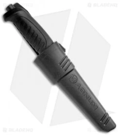 Boker Magnum Knivgar Hunting Fixed Blade Knife Black Polymer (4.1" Satin) -Boker Boker Magnum Knivgar Hunting Black Synthetic 02MB010 BHQ 118414 jr sheath