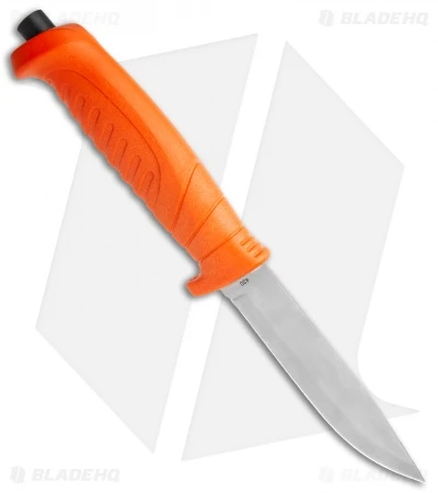 Boker Magnum Knivgar Hunting Fixed Blade Knife Orange Polymer (4.1" Satin) 2 Boker Magnum Knivgar Hunting Fixed Blade Knife Orange Polymer (4.1" Satin) - Image 2