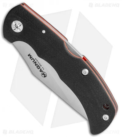 Boker Magnum Most Wanted Lockback Black G-10 (3.5" Satin) 01SC078 2 Boker Magnum Most Wanted Lockback Black G-10 (3.5" Satin) 01SC078 - Image 2
