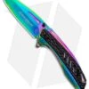 Boker Magnum Rainbow Charcoal Frame Lock Knife (3.125" Spectrum) 01RY313