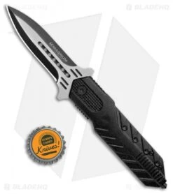 Boker Magnum Rocket Liner Lock Knife (3.5" Black) 01RY596 -Boker Boker Magnum Rocket SA Black 01RY596 BHQ 13774 jr bottlecap