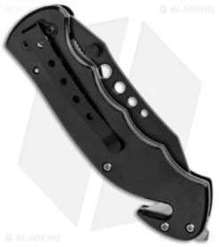 Boker Magnum Special Forces Black FRN Liner Lock Knife (3.25" Black) 01MB856SF -Boker Boker Magnum Special Forces Black FRN LL Black BOM01MB856SF BHQ 94790 jr side