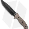 Boker Magnum Warrior Fixed Blade Knife Desert Micarta (6.75" Black)