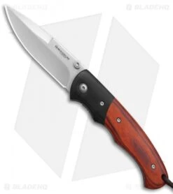 Boker Magnum Woodpecker Liner Lock Knife Pakkawood (3.3" Satin) 01MB711