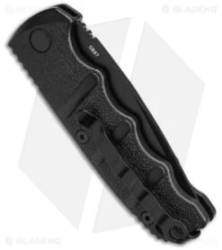 Boker Mini Kalashnikov Tanto Automatic Knife Black (2.5" Black) -Boker Boker Mini Kalashnikov Tanto Automatic Knife Black 2in Black BHQ 132752 td side