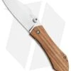 Boker Plus Anso 67 Pro Liner Lock Knife Zebrawood (3.4" Satin) 01BO233