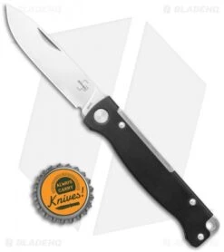 Boker Plus Atlas Slip Joint Knife Black Steel (2.6" Polish) 01BO851 -Boker Boker Plus Atlas SJ Black Steel Polish BHQ 118381 jr bottlecap