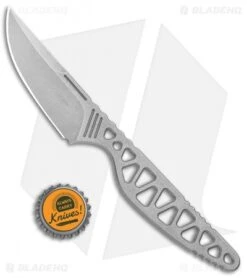 Boker Plus Beta Fixed Blade Knife Stainless ( 3.375" Stonewash) -Boker Boker Plus Beta Fixed Blade SW 02BO041 BHQ 99155 jr bottlecap