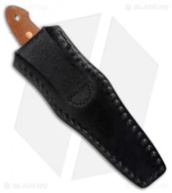 Boker Plus Burnley Cub Pro Fixed Blade Knife Brown Micarta (3.75" Satin) 02BO029 -Boker Boker Plus Burnley Cub Pro Fixed Blade Knife Brown Micarta 3.75 Satin 02BO029 BHQ 125053 LS Sheath