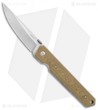 Boker Burnley Kwaiken Knife Micarta (3.5" Stonewash) 01BO291 1 Boker Burnley Kwaiken Knife Micarta (3.5" Stonewash) 01BO291