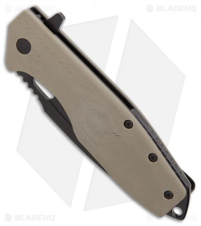 Boker Plus Caracal Flipper Liner Lock Knife Brown G-10 (3.5" Black) 01BO759 3 Boker Plus Caracal Flipper Liner Lock Knife Brown G-10 (3.5" Black) 01BO759 - Image 3