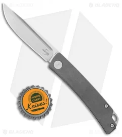Boker Plus Limited Slip Joint Knife Gray Titanium (2.6" Satin) -Boker Boker Plus Celos Ti Satin LTD 01BO006 BHQ 136251 jr bottlecap