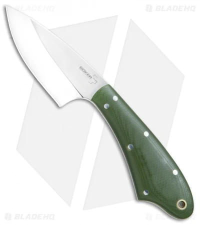 Boker Plus Easedrop Fixed Blade Knife Green G-10 (3" Polish) 02BO008 1 Boker Plus Easedrop Fixed Blade Knife Green G-10 (3" Polish) 02BO008