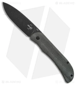 Boker Plus Exscalibur Micarta Frame Lock Knife (3.4" Black SW) 01BO359