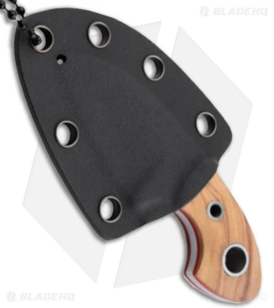 Boker Plus Gnome Fixed Blade Knife Brown Olive Wood (2.2" D2 ) 74 01BO322 2 Boker Plus Gnome Fixed Blade Knife Brown Olive Wood (2.2" D2 ) 74 01BO322 - Image 2