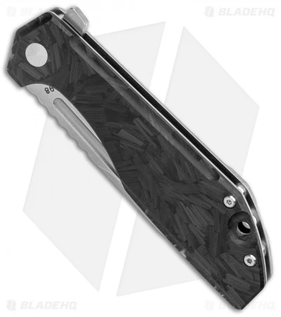 Boker Plus JB Stout Lateralus Flipper Knife Shred Carbon Fiber (3.6" Stonewash) 2 Boker Plus JB Stout Lateralus Flipper Knife Shred Carbon Fiber (3.6" Stonewash) - Image 2