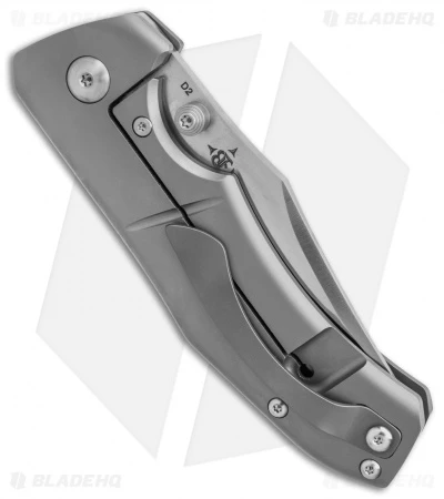 Boker Plus Jive Frame Lock Knife Titanium (3" Satin D2) 3 Boker Plus Jive Frame Lock Knife Titanium (3" Satin D2) - Image 3