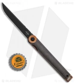 Boker Plus Kaizen Liner Lock Knife Green Canvas Micarta (3.11" Black) 01BO391 -Boker Boker Plus Kaizen Green Canvas Micarta 01BO391 BHQ 136230 td size