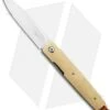 Boker Plus Kansei Matsuno LRF Liner Lock Knife Brass (3" Satin)
