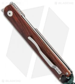 Boker Plus Kansei Nori Liner Lock Knife Cocobolo Wood (3.125" Satin) 01BO892 -Boker Boker Plus Kansei Nori LL Cocobolo Wood Satin 01BO892 BHQ 101768 jr side