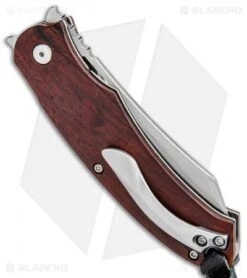 Boker Plus Kansei Takara Liner Lock Knife Cocobolo Wood (3.125" Satin) 01BO895 -Boker Boker Plus Kansei Takara LL Cocobolo Wood Satin 01BO895 BHQ 101763 jr side