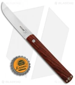 Boker Plus Kansei Wasabi Slip Joint Knife Cocobolo (2.8" Satin) 01BO631 -Boker Boker Plus Kansei Wasabi SJ Cocobolo Satin 01BO631 BHQ 85356 jr bottlecap