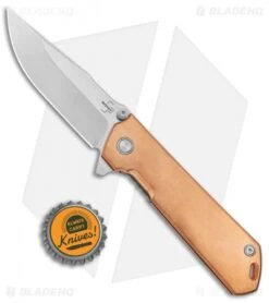 Boker Plus Kihon Spring Assisted Knife Copper (3.5" Stonewash) 01BO165 7 Boker Plus Kihon Spring Assisted Knife Copper (3.5" Stonewash) 01BO165 -Boker Boker Plus Kihon SA Copper SW BHQ 120657 jr bottlecap