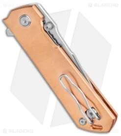 Boker Plus Kihon Spring Assisted Knife Copper (3.5" Stonewash) 01BO165 6 Boker Plus Kihon Spring Assisted Knife Copper (3.5" Stonewash) 01BO165 -Boker Boker Plus Kihon SA Copper SW BHQ 120657 jr side