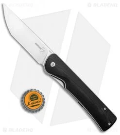 Boker Plus Komusubi Liner Lock Knife Black G-10 (3.75" Satin) 01BO258 -Boker Boker Plus Komusubi LL Black G 10 Satin 01BO258 BHQ 97433 jr bottlecap
