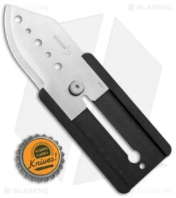 Boker Plus Kubasek Slyde-R Credit Card Knife Black G-10 (2.25" Satin) 01BO259 -Boker Boker Plus Kubasek Slyde R Credit Card Black G 10 Satin 01BO259 BHQ 95090 jr bottlecap
