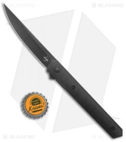 Boker Plus Kwaiken Air Liner Lock Knife Blackout G-10 (3.5" Black) 01BO339 -Boker Boker Plus Kwaiken Air LL Black G 10 Black 01BO339 BHQ 136231 jr bottlecap