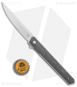 Boker Plus Kwaiken Air Liner Lock Knife Titanium (3.5" Satin) -Boker Boker Plus Kwaiken Air LL Ti Satin 01BO169 BHQ 120656 jr bottlecap