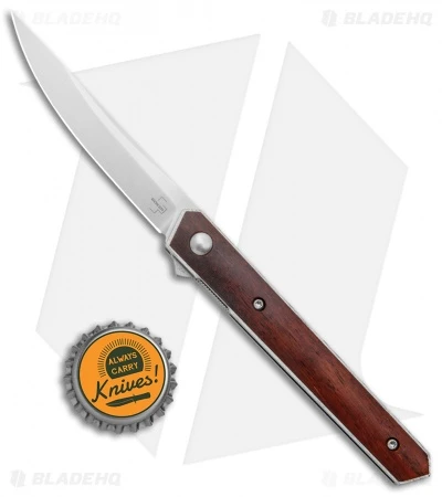 Boker Plus Kwaiken Air Mini Liner Lock Knife Brown Cocobolo (3" VG-10) 4 Boker Plus Kwaiken Air Mini Liner Lock Knife Brown Cocobolo (3" VG-10) - Image 4