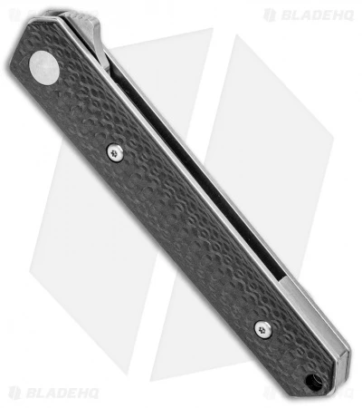 Boker Plus Mini Kwaiken Flipper Folding Knife Carbon Fiber (3.13" Satin D2) 2 Boker Plus Mini Kwaiken Flipper Folding Knife Carbon Fiber (3.13" Satin D2) - Image 2