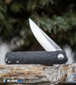 Boker Plus Kwaiken Compact Flipper Knife Marble Carbon Fiber (3" Satin) 01BO231 -Boker Boker Plus Mini Kwaiken Flipper Knife Marble Carbon Fiber Satin 01BO231 BHQ 118380 kp pines web